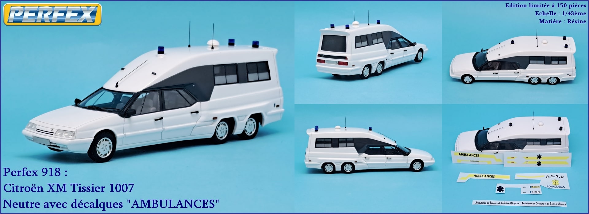 Perfex918 - Citroen XM Tissier 1007 Ambulances Coverflow